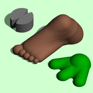 feet